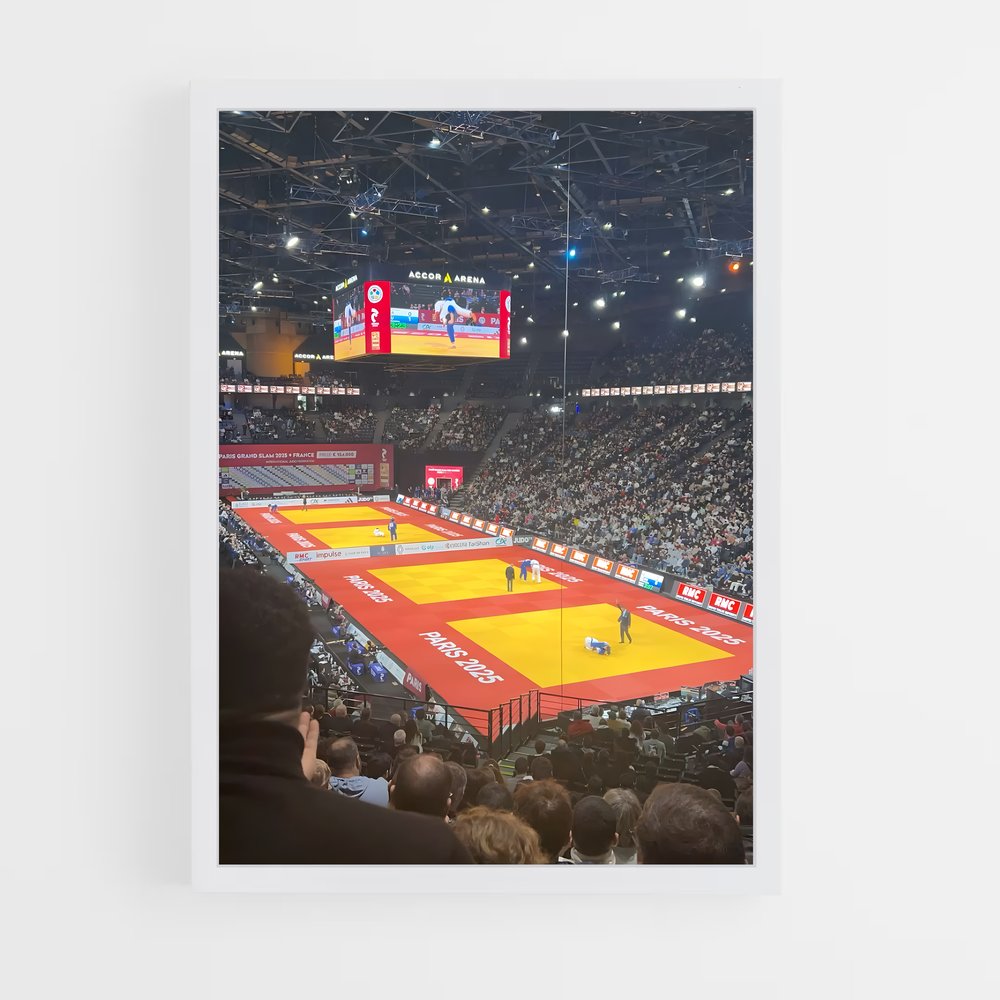 Poster La Tactique du Tatami – affiche Judo (vue 3)